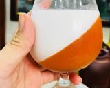 Hình bước làm 5 của món Papaya coconut pudding