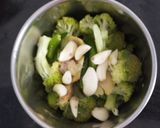 A picture of step 1 of Mixed Vegetable Sandwich.