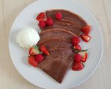 Foto langkah ke 5 dari resep Chocolate Crepes.