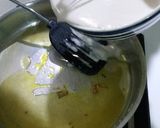 A picture of step 6 of Nishashta halwa.