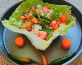 A picture of step 3 of Every day healthy salad.