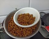 A picture of step 3 of கடலைக்கறி.
