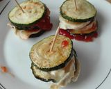 Foto del paso 5 de la receta Calabacín con queso de cabra