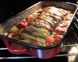 Tűzdelt karaj zöldfűszeres, joghurtos burgonyával recept fázis 5 fotója