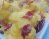 Foto del paso 6 de la receta Coliflor al horno con cúrcuma y bacon