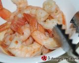 A picture of step 7 of Drunken shrimp pasta.