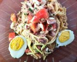 Foto del paso 5 de la receta: Ensalada de fideos y lomito de atún