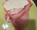 Foto del paso 1 de la receta: Libritos de lomo rellenos de jamón dulce y queso