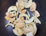 明太子雞肉義大利麵的食譜步驟2照片