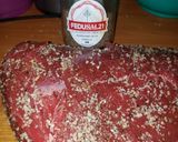 Foto del paso 1 de la receta: Punta de ganso y entraña de cerdo ahumada con quinoa Jorge