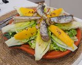 Foto del paso 5 de la receta Ensalada de Cogollos de Tudela con Mango y Sardinas