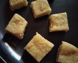 A picture of step 2 of Panner burfi sandesh.