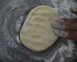 A picture of step 4 of Roomali Roti on Kadhai.