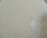 A picture of step 5 of 2 layered Roti (Bepadi Roti).