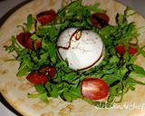 Фото кроку 3 до Бурата з руколою та чері 🍅 /Burata with arugula and cherries.