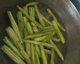 A picture of step 1 of Spicy Drumsticks Sabji.