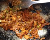 A picture of step 4 of Green Peas Curry.