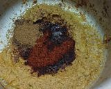 A picture of step 4 of Kanduri chicken gravy.