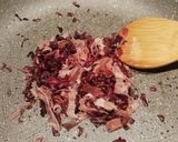 Foto del passaggio 6 della ricetta Risotto con zucca, radicchio e speck