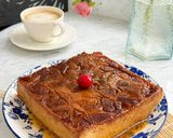 Foto langkah ke 5 dari resep Puding Roti Karamel.
