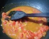 A picture of step 3 of Khatti meethi tomato chutney.