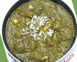 A picture of step 8 of Palak Paneer.