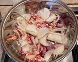 Budapest ragu csirkemájból recept fázis 1 fotója