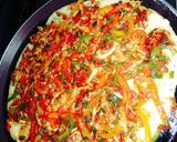 A picture of step 3 of Spring Moong dal Cheela.