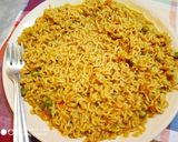 A picture of step 5 of Galouti Kabab & Oats maggi.