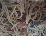 Foto del paso 7 de la receta: Spaghettis y capellines a la putanesca