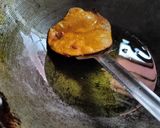 A picture of step 2 of Pumpkin Puri with mixed vegetable bhaji.
