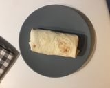 Une image de l'étape 5 de Wraps courgette tomate concombre viande.