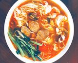Hình bước làm 4 của món Bún Thái