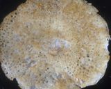 A picture of step 6 of Sago sama stuffed roll.