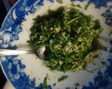 Foto del paso 3 de la receta: Molleja y morcilla a la chapa con ensalada de rúcula