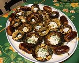 Une image de l'étape 7 de Minis chorizos grillés aux médaillons de courgette marinés.