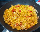 Foto del paso 3 de la receta: Arroz con oreja y pie de cerdo, el arroz típico de la zona