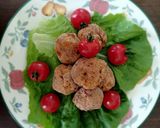Sajtos-zöldfűszeres-padlizsános pulykafasírt (air fryerben) recept fázis 3 fotója