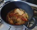 Une image de l'étape 4 de Poulet aux poivrons et œufs 🍴.