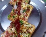 A picture of step 7 of Bread pizza.