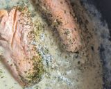 Une image de l'étape 6 de Pavés de Saumon à la crème en cocotte Magimix.