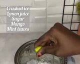 A picture of step 1 of Mango daiquiri.