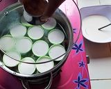 Foto langkah ke 8 dari resep Kue Talam Ubi Ungu.