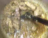 A picture of step 4 of Chane ki dal gosht with rice.