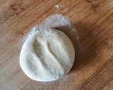 A picture of step 4 of Spicy missa (gram flour) paratha.