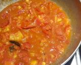A picture of step 3 of Bengali 🍅 tomato chutney 😋.