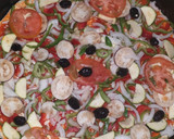 Foto del paso 4 de la receta: Pizza vegetal