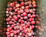 A picture of step 1 of Khatti meethi Falsa chutney.