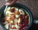 A picture of step 3 of Fruit Custard.