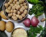 સોયા ચંક્સ કબાબ (soya chunks kebab Recipe in gujarati) રેસીપી સ્ટેપ1ફોટો